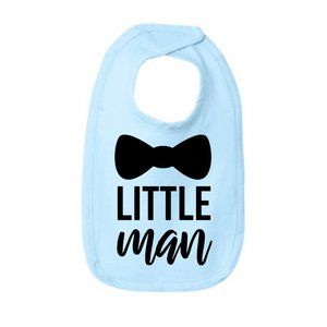 Little Man Baby Bib